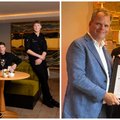 Marco Helsloot van Hotel Merlet* ontvangt PalingPatron-award tijdens culinaire lunch