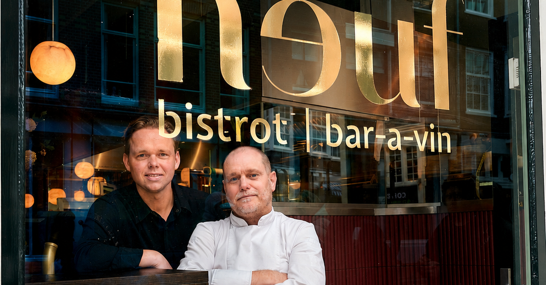 Bistrot Neuf verwelkomt Gijs van der Hoofd als nieuwe chef