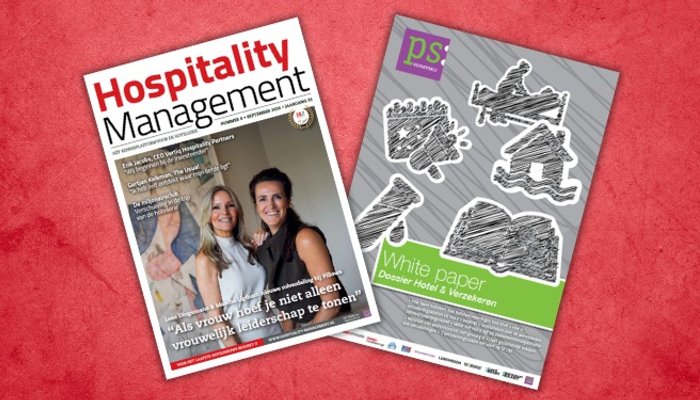 Download nu de septemberuitgave van Hospitality Management en whitepaper Verzekeren