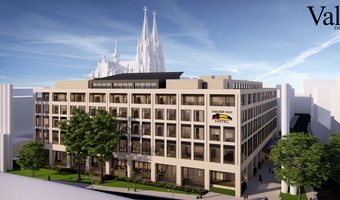 Valk Exclusief start bouw hotel naast iconische locatie in Keulen