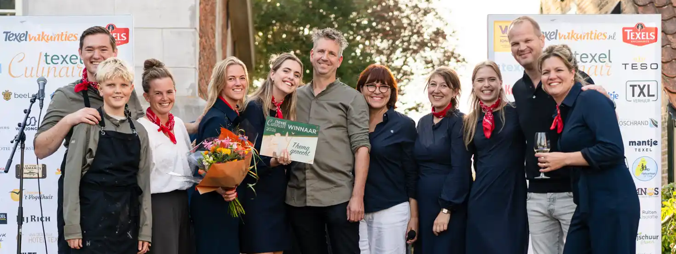 Restaurant Gusta van Boutiquehotel Texel valt tweemaal in de prijzen bij Texel Culinair