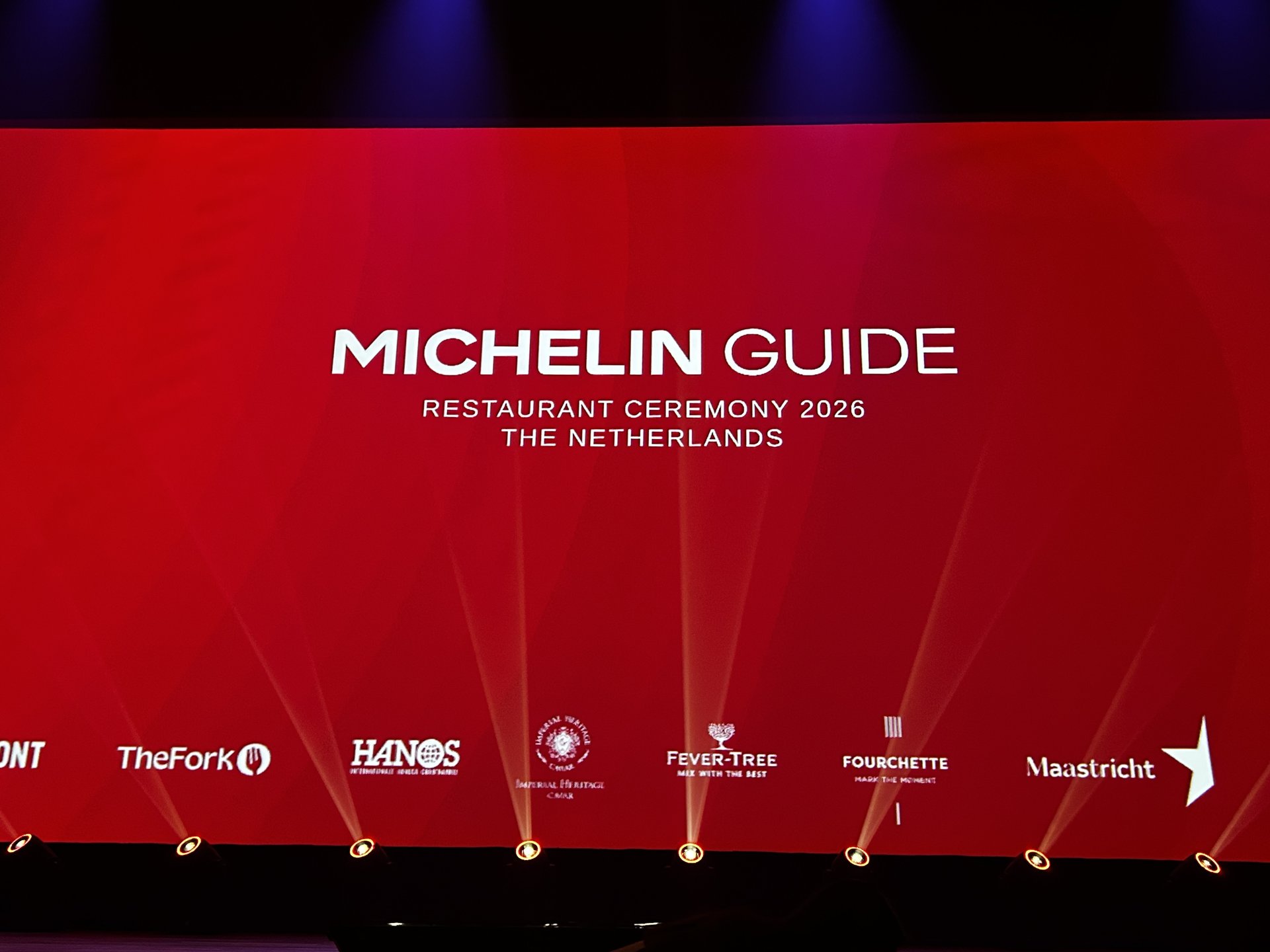 LIVEBLOG: Dit gebeurt er tijdens de Michelinuitreiking 2026