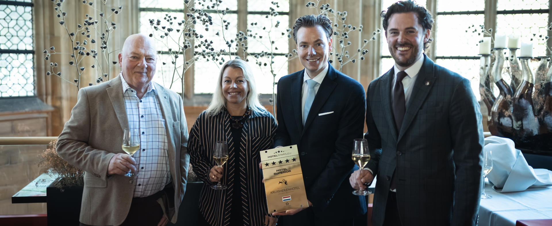 Kruisherenhotel Maastricht ontvangt vijfsterren superior classificatie