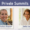 Fleur Zandhuis-Bergmans en Geeta Louwe verzorgen Private Summits op HotelSummit 2026