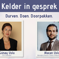 Jort Kelder gaat in gesprek met Günay en Atacan Uslu tijdens HotelSummit 2026