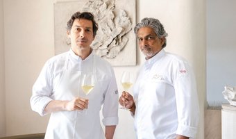 Soenil Bahadoer** en Marcelo Ballardin* werken samen voor Dom Pérignon Dinner bij GEM.