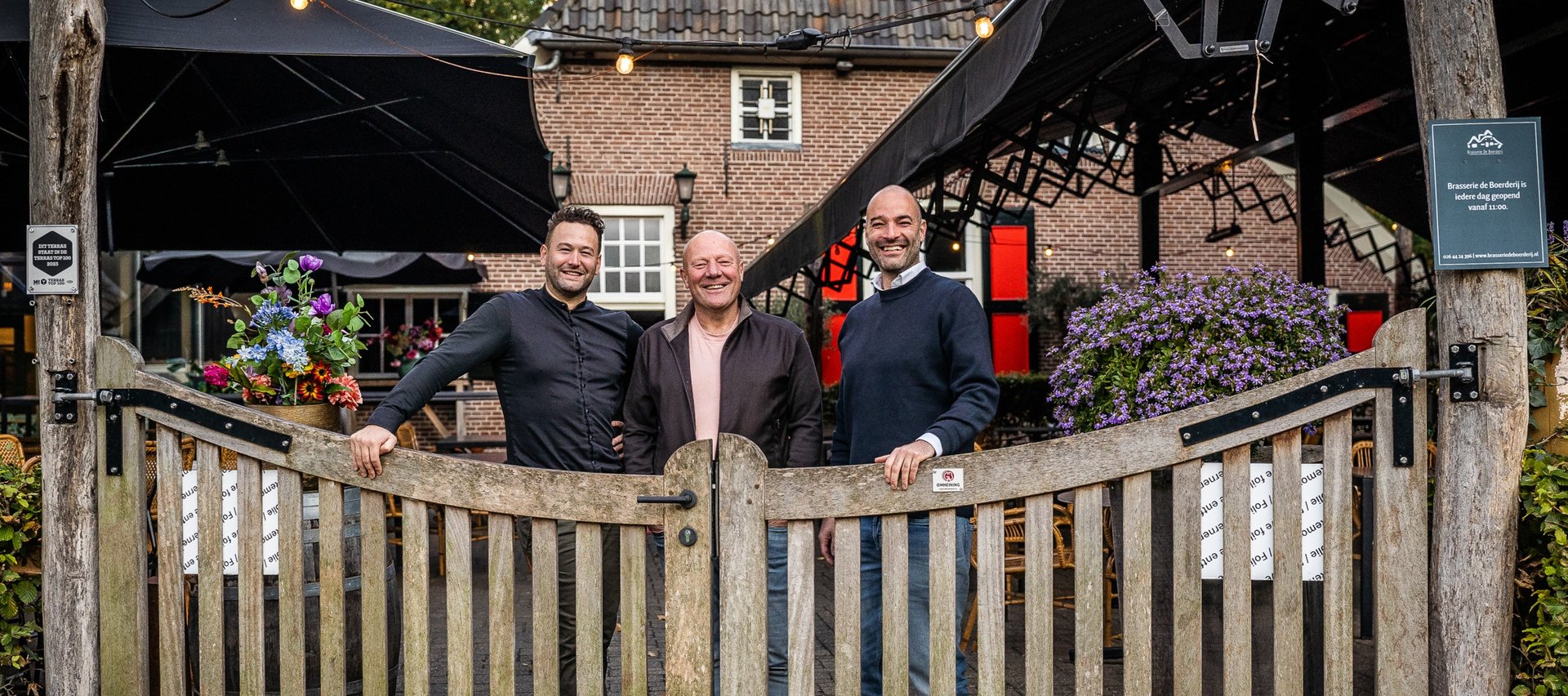 Tobias Haagsma draagt Brasserie de Boerderij over aan eigenaren Buitenplaats Sonsbeek