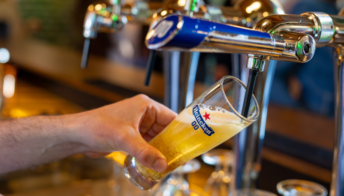 0.0 wint terrein op de dansvloer: Heineken ziet sterke groei in clubs, poppodia en feestcafés
