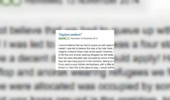 Britse hotelgasten schrikken van asielzoekers