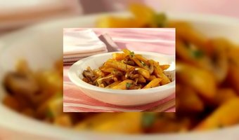 Gebakken schorseneren met champignons