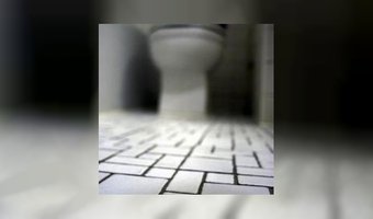 Lunchroom met waterballet op toilet