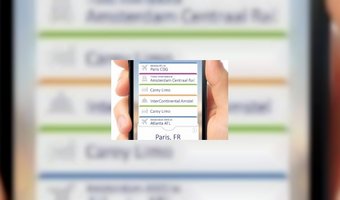 Reisschema's beheren met app
