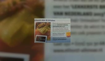 Opnieuw actie kanshebber broodjestest