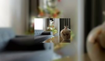 Zelf kerstboom optuigen in hotelkamer