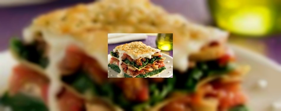 CuliTip: Lasagne met spinazie en ham