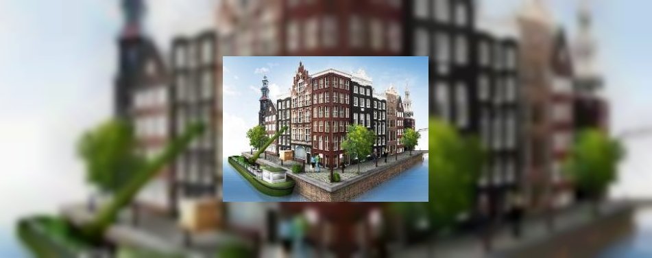 Elektrische boot voor grachttransport A'dam
