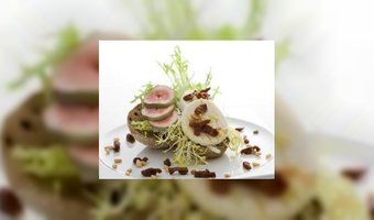 Broodje met Lebo geitenkaas en vijgen