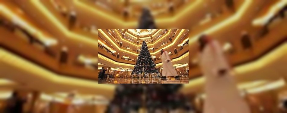 Hotel heeft spijt van duurste kerstboom