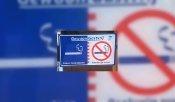 Roken in kleine cafÃ©s verboden