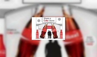 Pop-up winkel Coca-Cola in Amsterdam