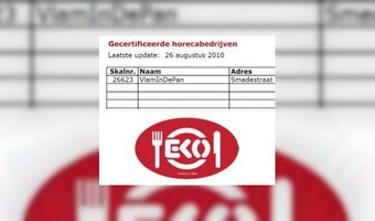 VlamIndePan eerste met Skal certificering