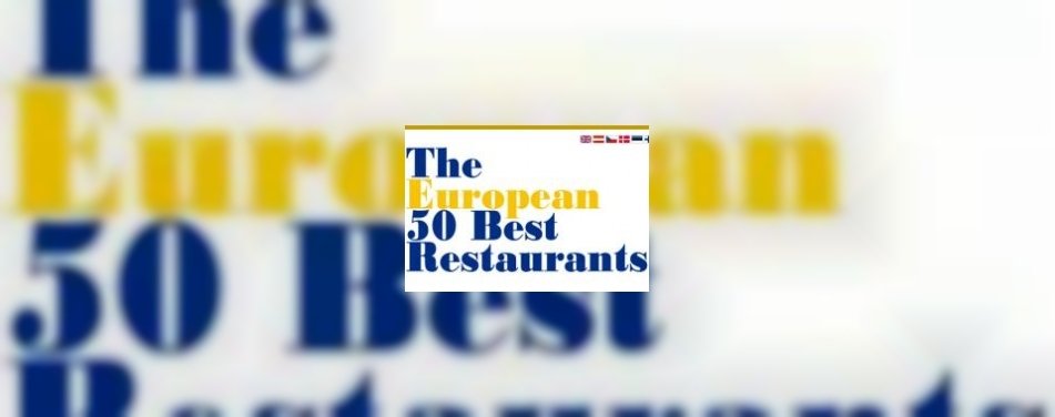 European 50 Best Restaurants is onzin