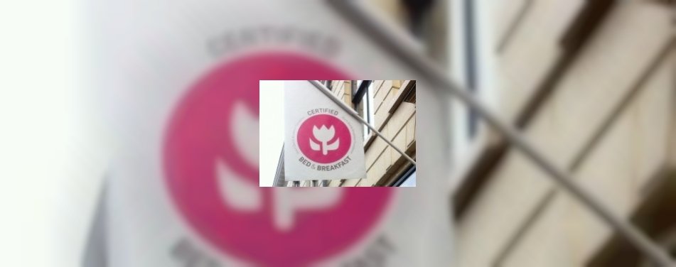 Vijf tulpen voor nieuwe b&b
