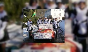 Ludieke b&b-carnavalswagen in Limburg