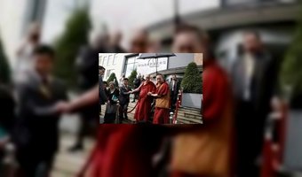 Dalai Lama slaapt in Bilderberg Parkhotel